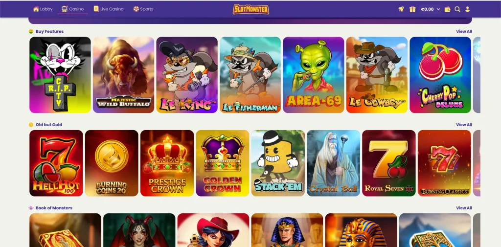 Slotmonster slots