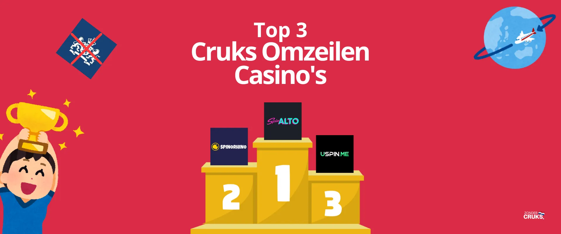 Top 3 casino's voor Cruks omzeilen mei 2026