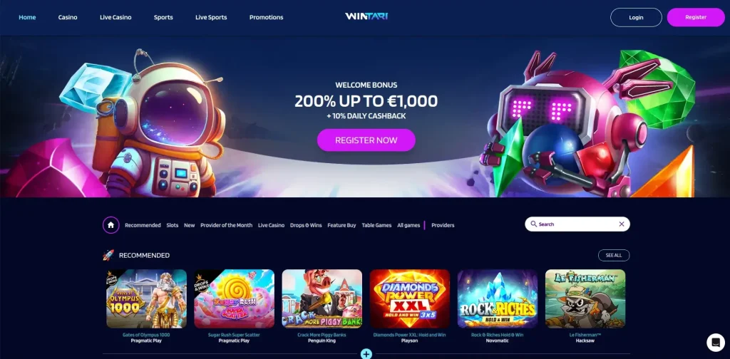 Wintari casino