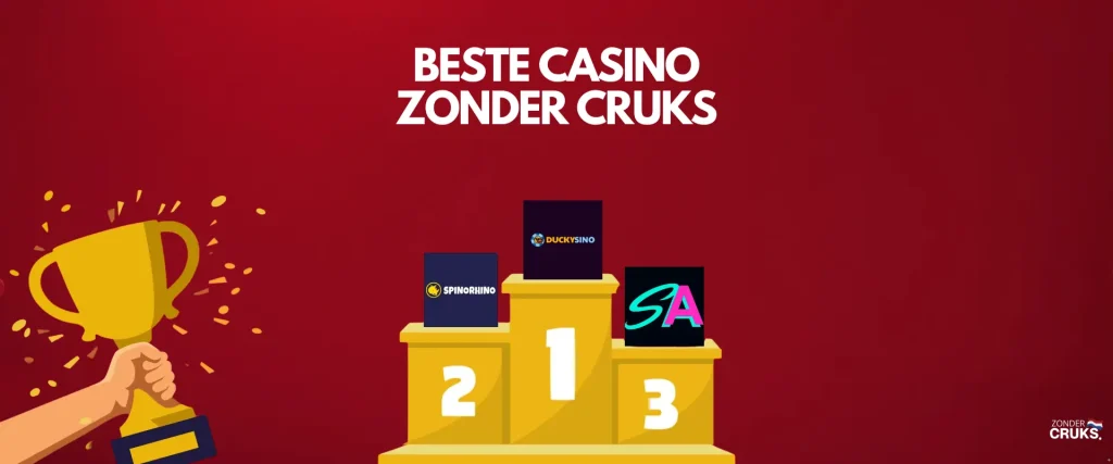 beste casino zonder cruks juli 2026