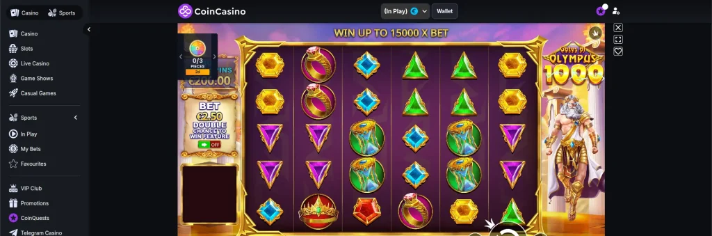 coin casino game review
