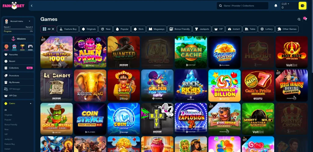 fanobet lobby 2