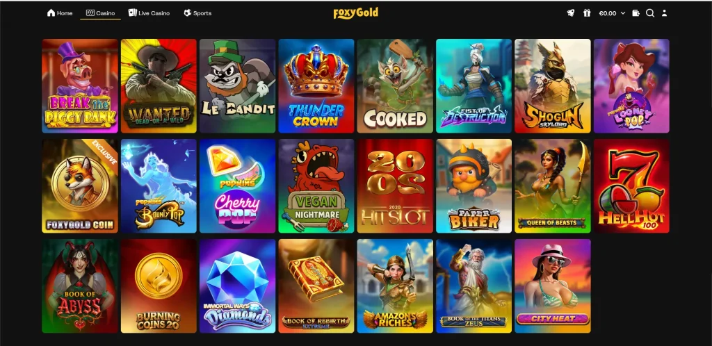 Foxygold slots