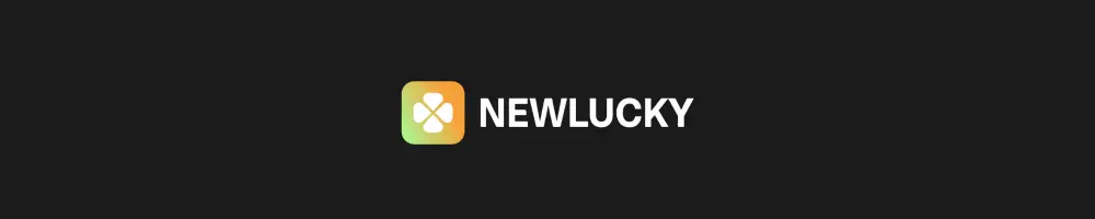new lucky logo banner