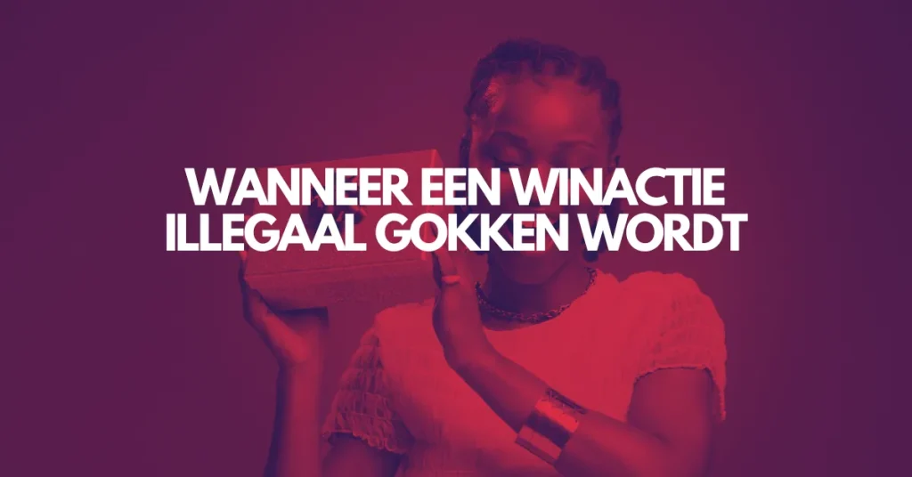 winactie illegaal gokken
